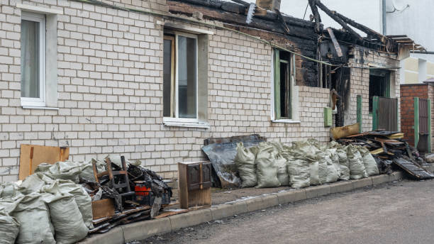 Professional Soot Cleanup technician working in Somerville, NJ
